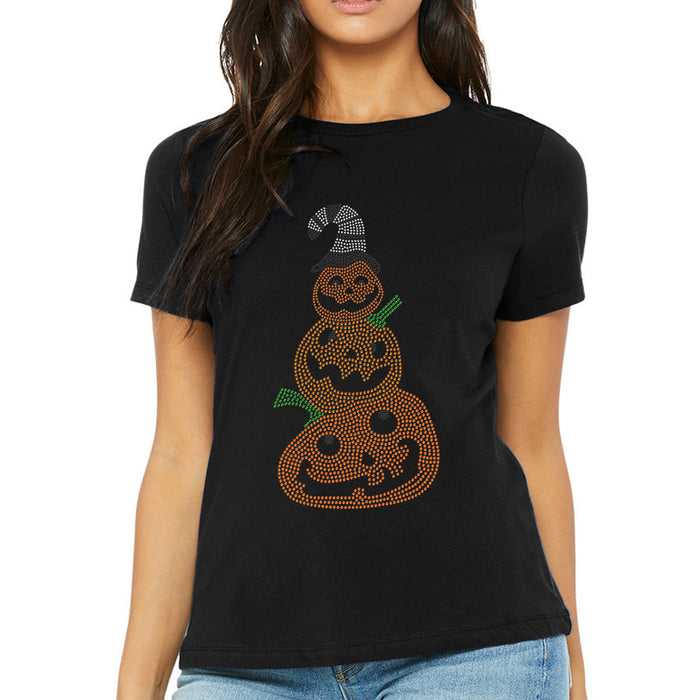 Rhinestone Bling Choose your Style Halloween Pumpkin Snowman