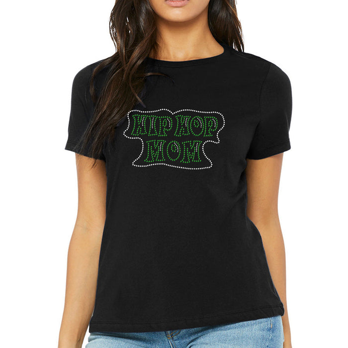 Rhinestone Bling Choose your Style Hip Hop Mom Green White Family