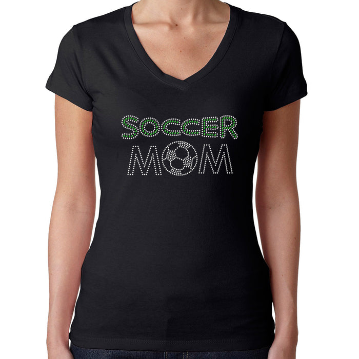 Rhinestone Bling Choose your Style Soccer Mom Ball Sports Sports