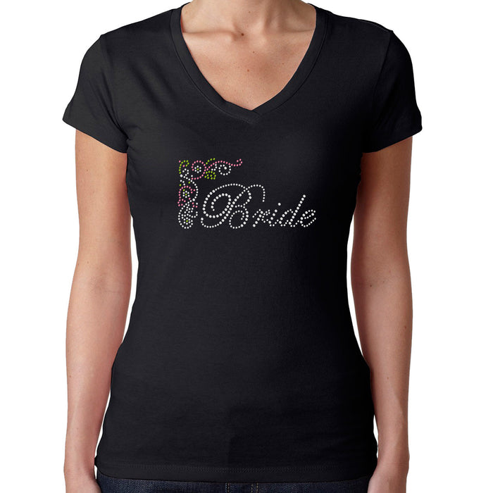 Rhinestone Bling Choose your Style Bride Fancy Pink White Brides