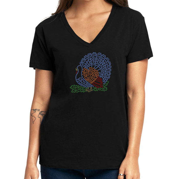 Rhinestone Bling Choose your Style Thanksgiving Turkey Holidays