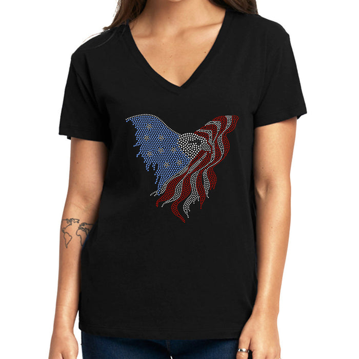 Rhinestone Bling Choose your Style USA Eagle American Flag Patriotic