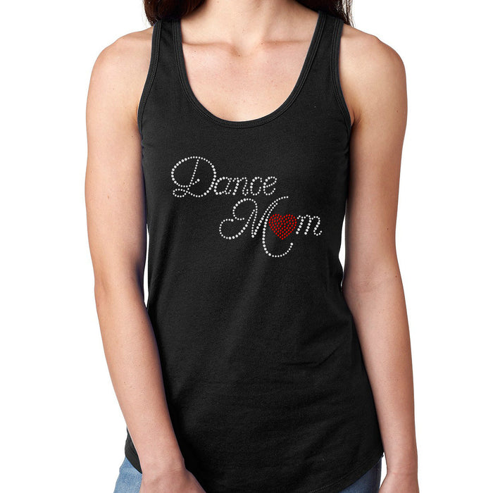 Rhinestone Bling Choose your Style Dance Mom Heart Love Dance