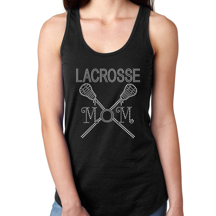 Rhinestone Bling Choose your Style Lacrosse Mom Stick Sports