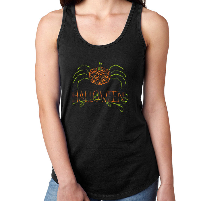 Rhinestone Bling Choose your Style Halloween Pumpkin Spider