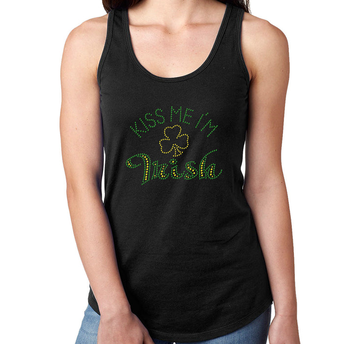 Rhinestone Bling Choose your Style Kiss Me I'm Irish Holidays St. Patrick