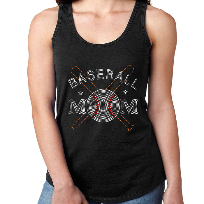 Rhinestone Bling Choose your Style Baseball Mom Bats Ball Sports Family