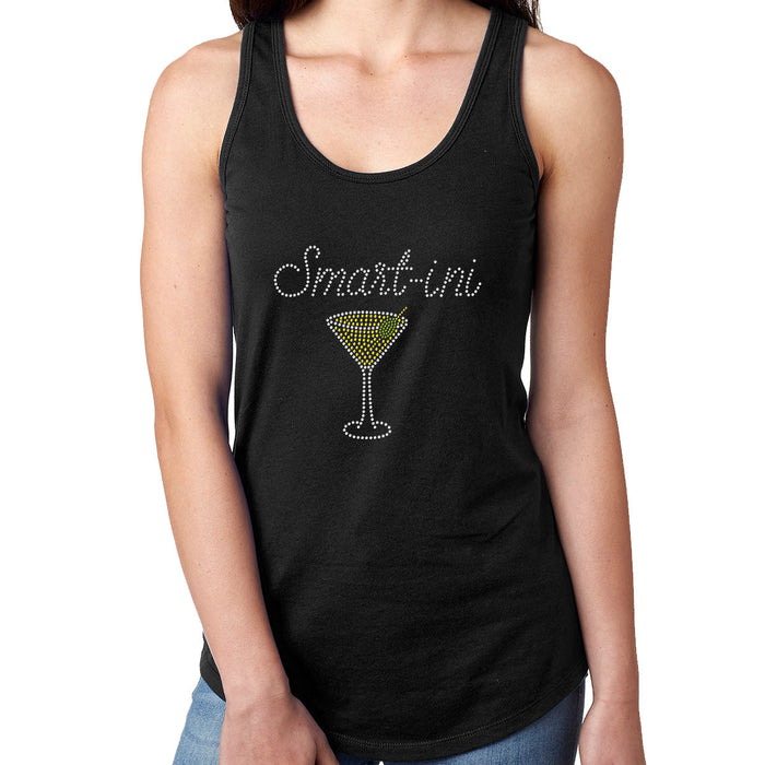 Rhinestone Bling Choose your Style Smartini Smart Martini Glass Drinks