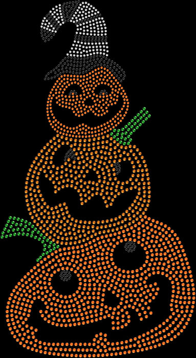 Rhinestone Bling Choose your Style Halloween Pumpkin Snowman