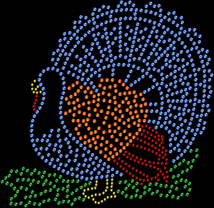 Rhinestone Bling Choose your Style Thanksgiving Turkey Holidays