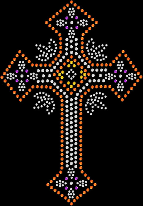 Rhinestone Bling Choose your Style Ornate Catholic Cross Religion Faith