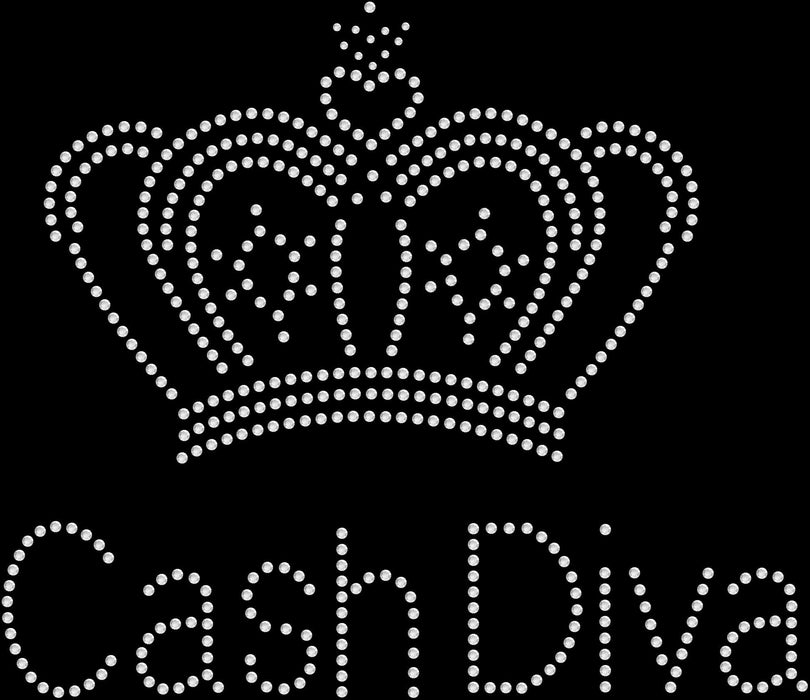 Bling de diamantes de imitación Elige tu estilo Corona Cash Diva Crowns