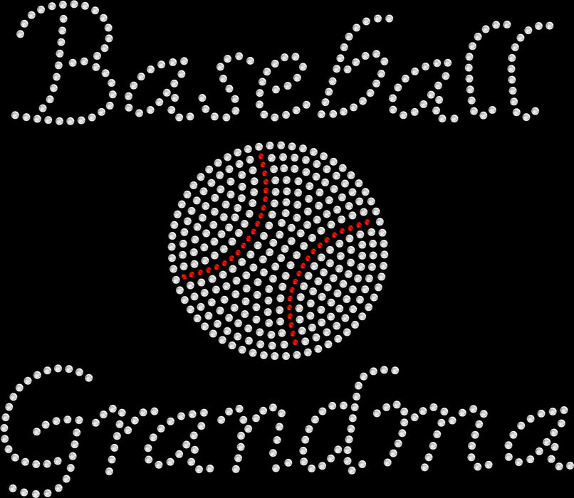 Rhinestone Bling Choose your Style Baseball Grandma Ball Sparkle Sports Family