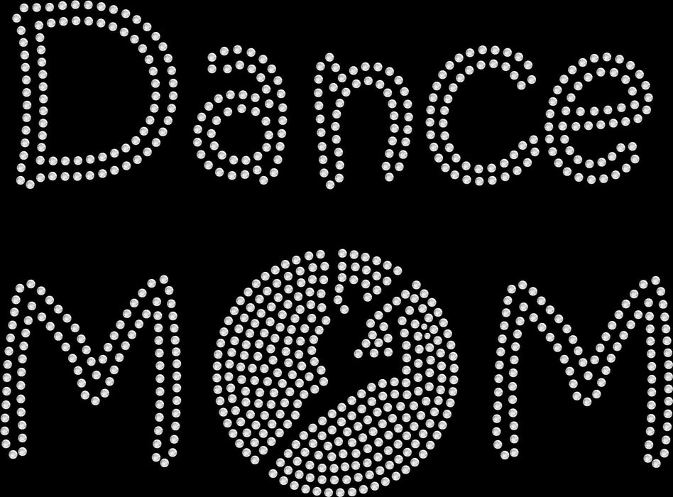 Bling de diamantes de imitación Elige tu estilo Dance Mom blanco Sparkle Family