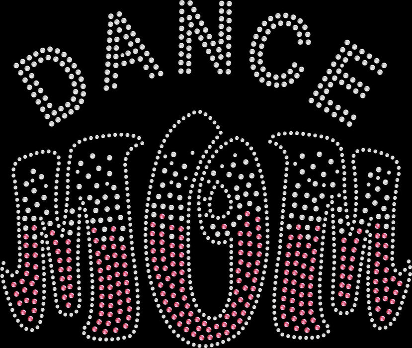 Rhinestone Bling Choose your Style Dance Mom Crystal Pink Sparkle  Family