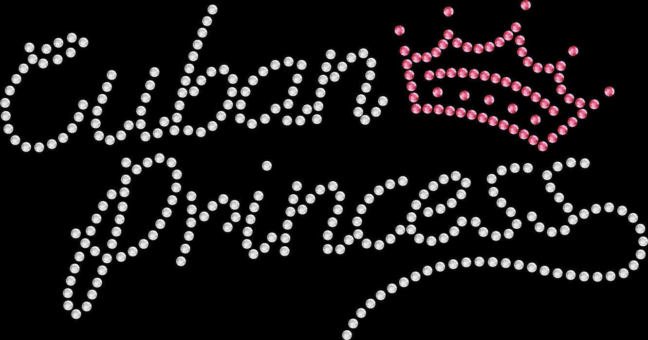 Rhinestone Bling Choose your Style Cuban Princess Pink Crown Crowns