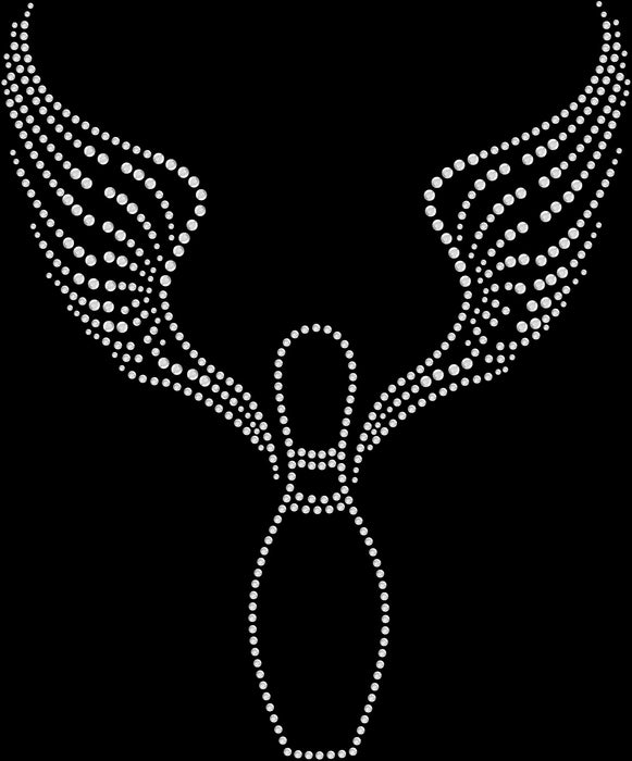 Rhinestone Bling Choose your Style Bowling Pin Angel Wings Sports