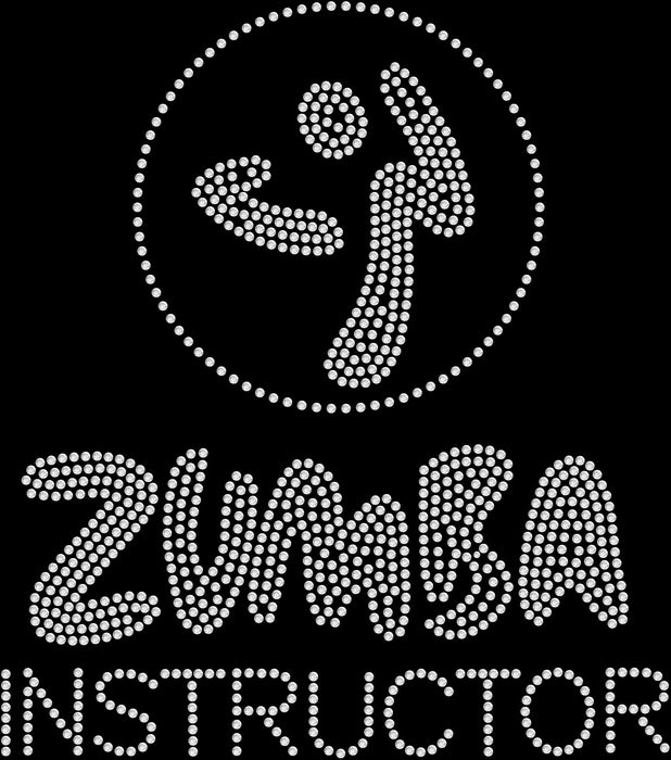 Rhinestone Bling Choose your Style Zumba Instructor Dance Fitness Dance Business