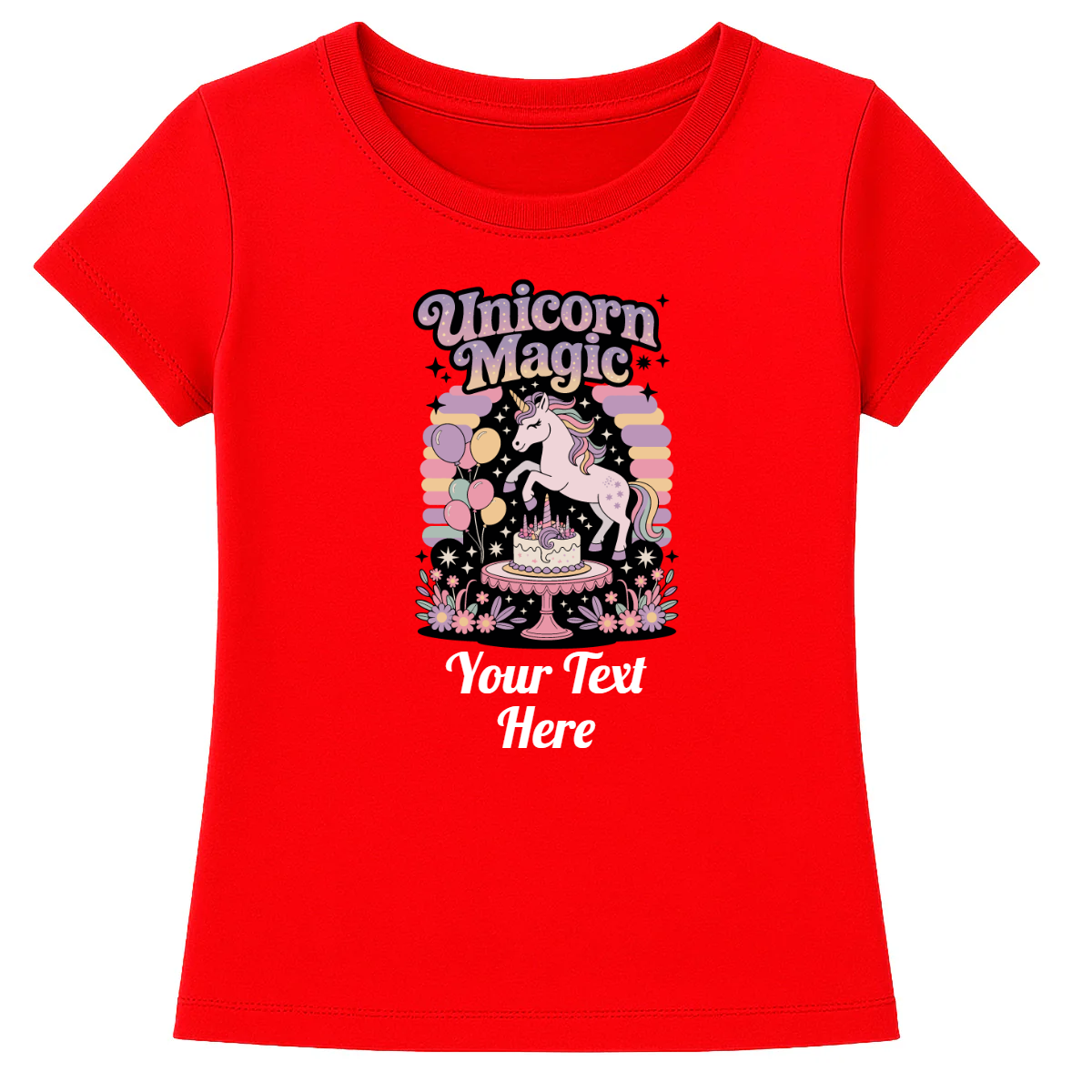 Create Your Custom Printing DTF Birthday Style Pack for Your Daughter's Celebration