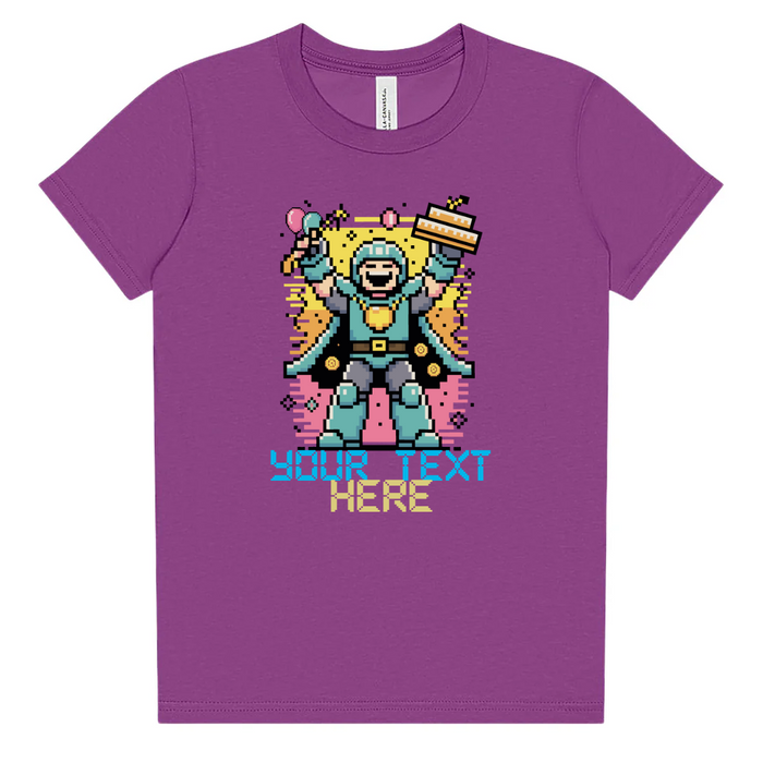 Crie seu pacote de estilo de aniversário DTF com impressão personalizada para a comemoração do seu filho